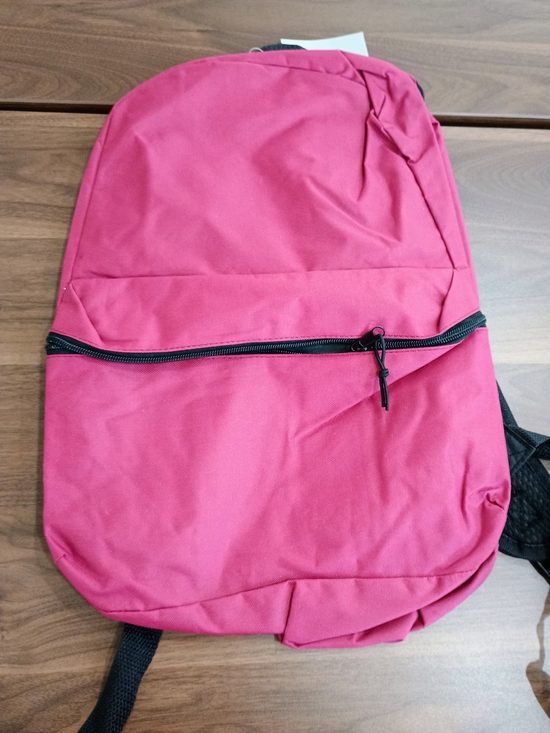 Moda West Handbags - Classic Solid Burgundy Backpack
